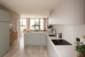 Kitchen in one of our new builds in Hertford